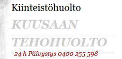 Kuusaan Tehohuolto Oy logo